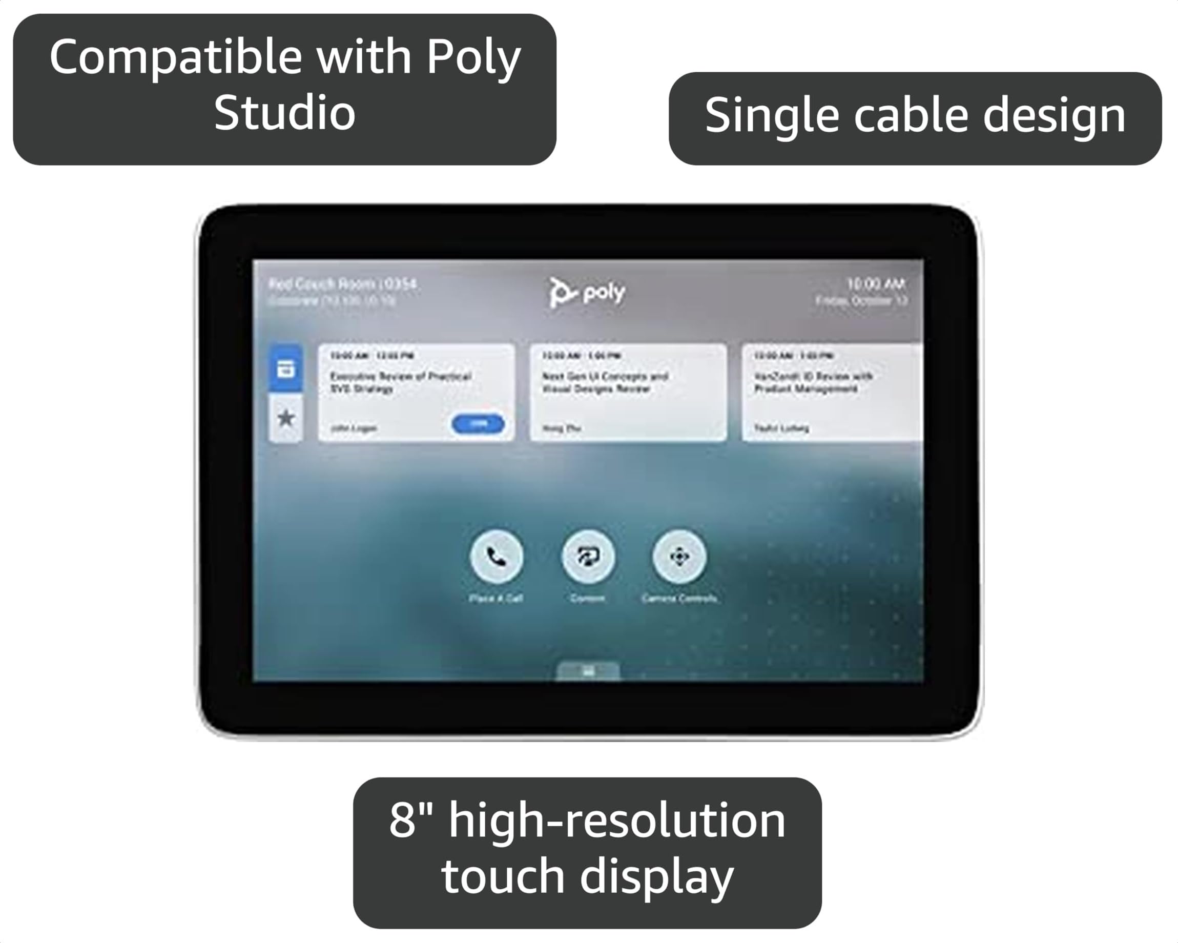 Amazon.com: Poly - TC8 Touch Controller (Plantronics) - 8